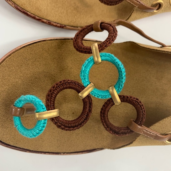 Colin Stuart wraparound straps flat sandals.CS0269 - Picture 2 of 8